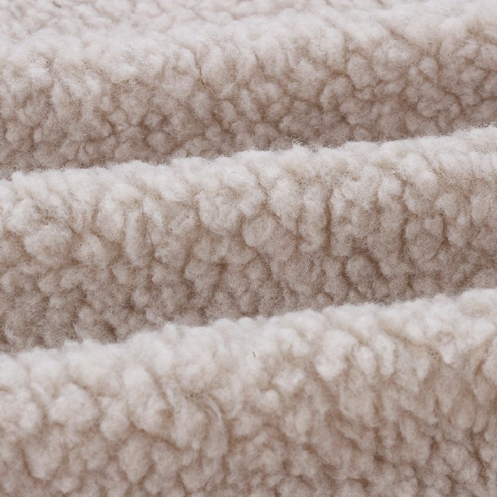 DONATED!! Taupe Teddy Coat with zippered - Picture 5 of 5